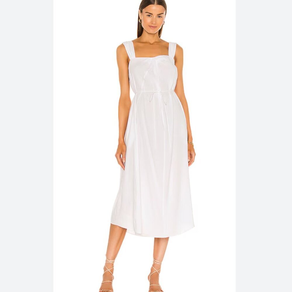 Vince White Midi Sundress